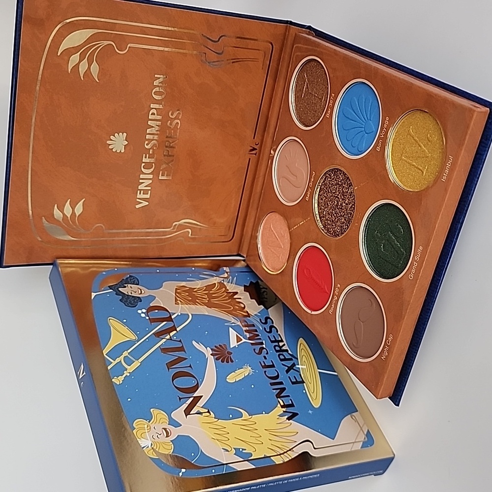 Nomad Venice-Simplon Express Carry-On Eyeshadow Palette